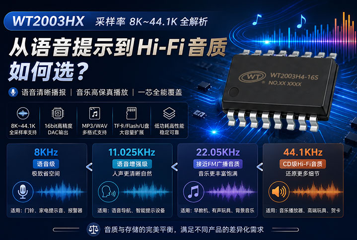 WT2003H芯片采样率8K-44.1K全解析,从语音到Hi-Fi音质.jpg