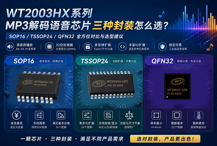 WT2003HX系列MP3解码语音芯片三种封装怎么选.jpg