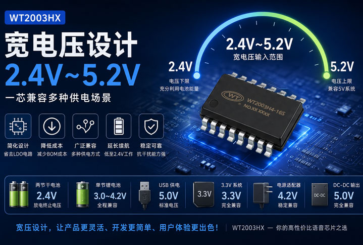 WT2003HX系列语音芯片宽电压2.4-5.2V有什么用.jpg
